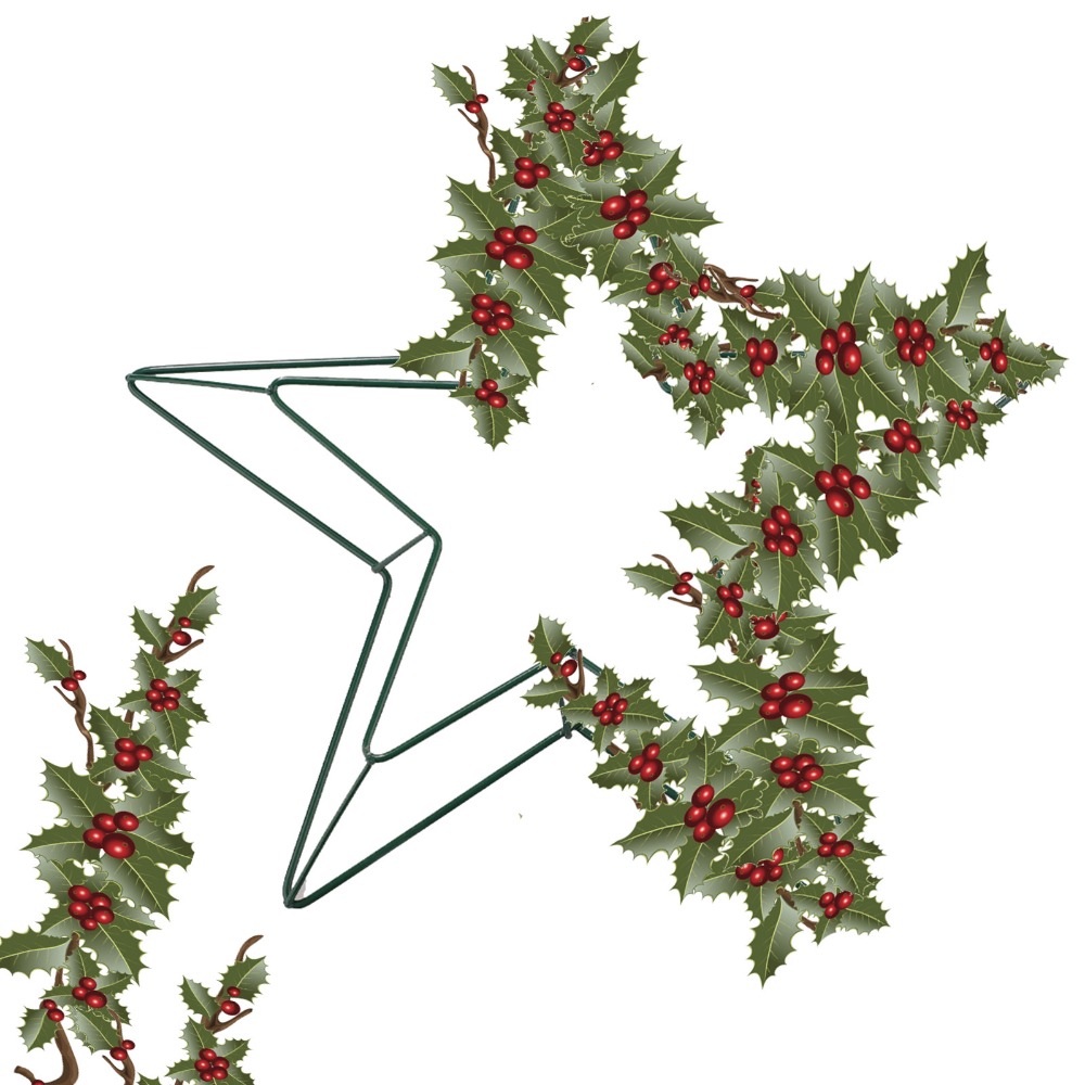Wreath Form Wire - Персонализируемая металлическая проволочная рамка для венка