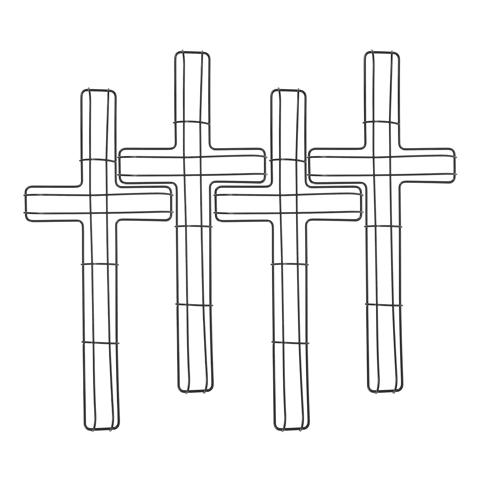Wreath Form Wire - 4 шт. металлических каркаса для цветочных