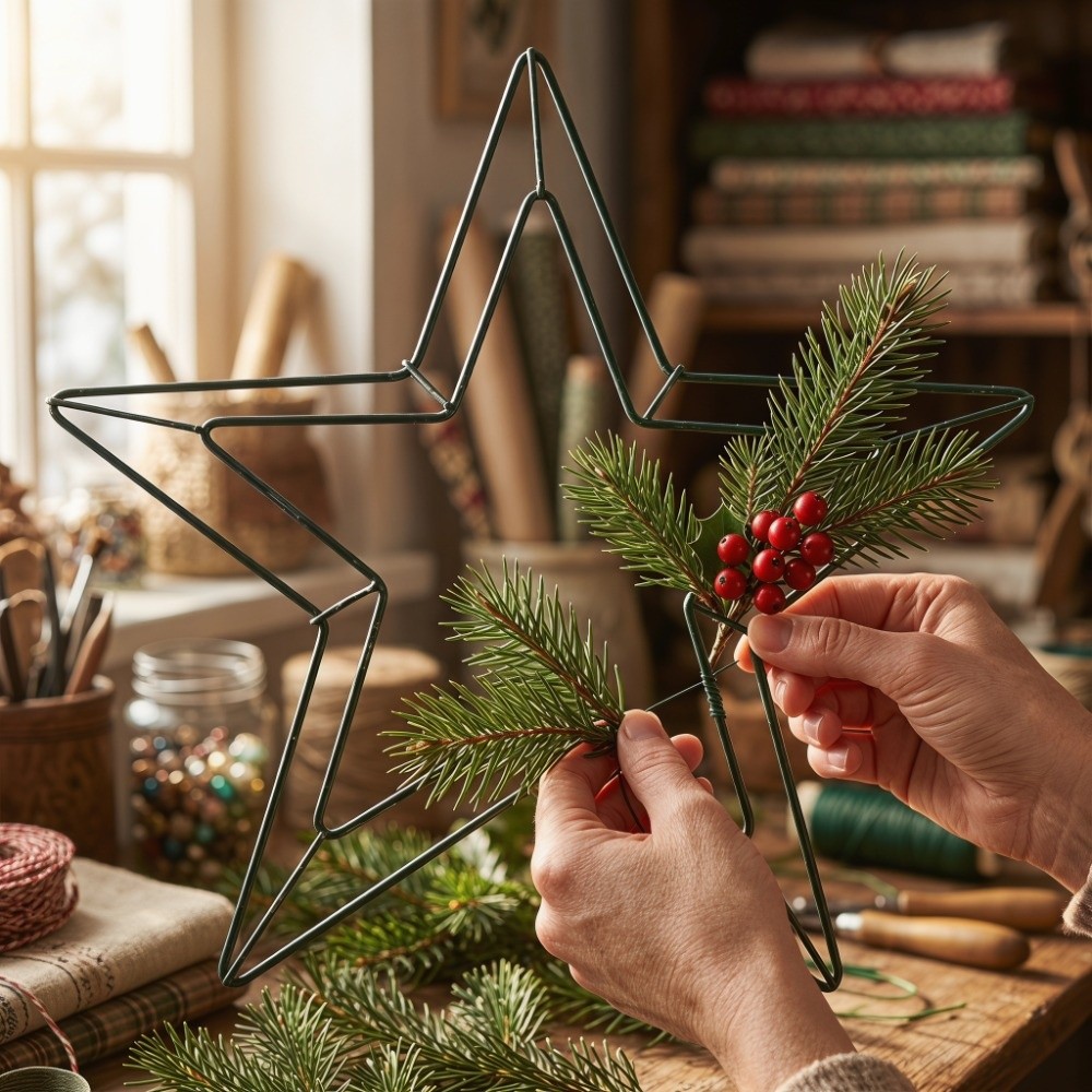 Персонализируемая металлическа – обзор и цена Wreath Form Wire