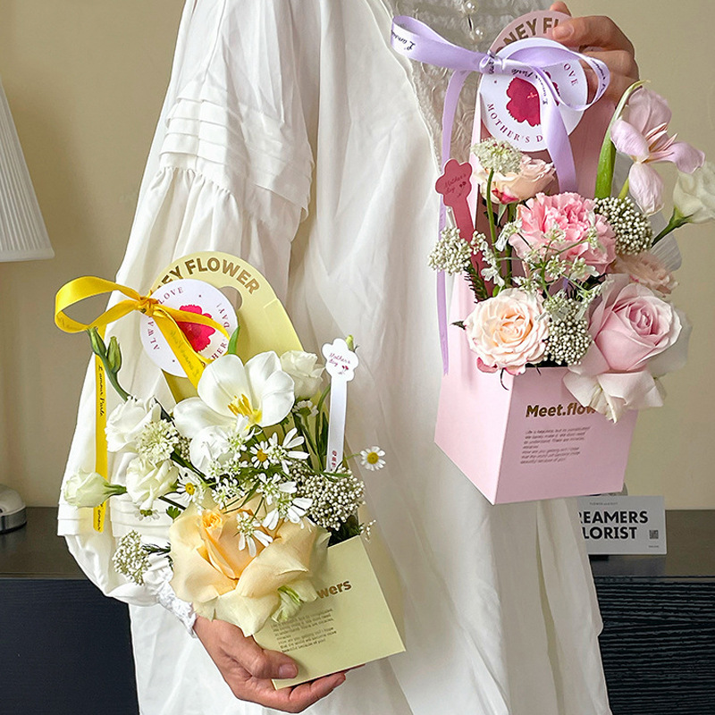Изысканная ручная коробка для  – обзор и цена Florist Supply House