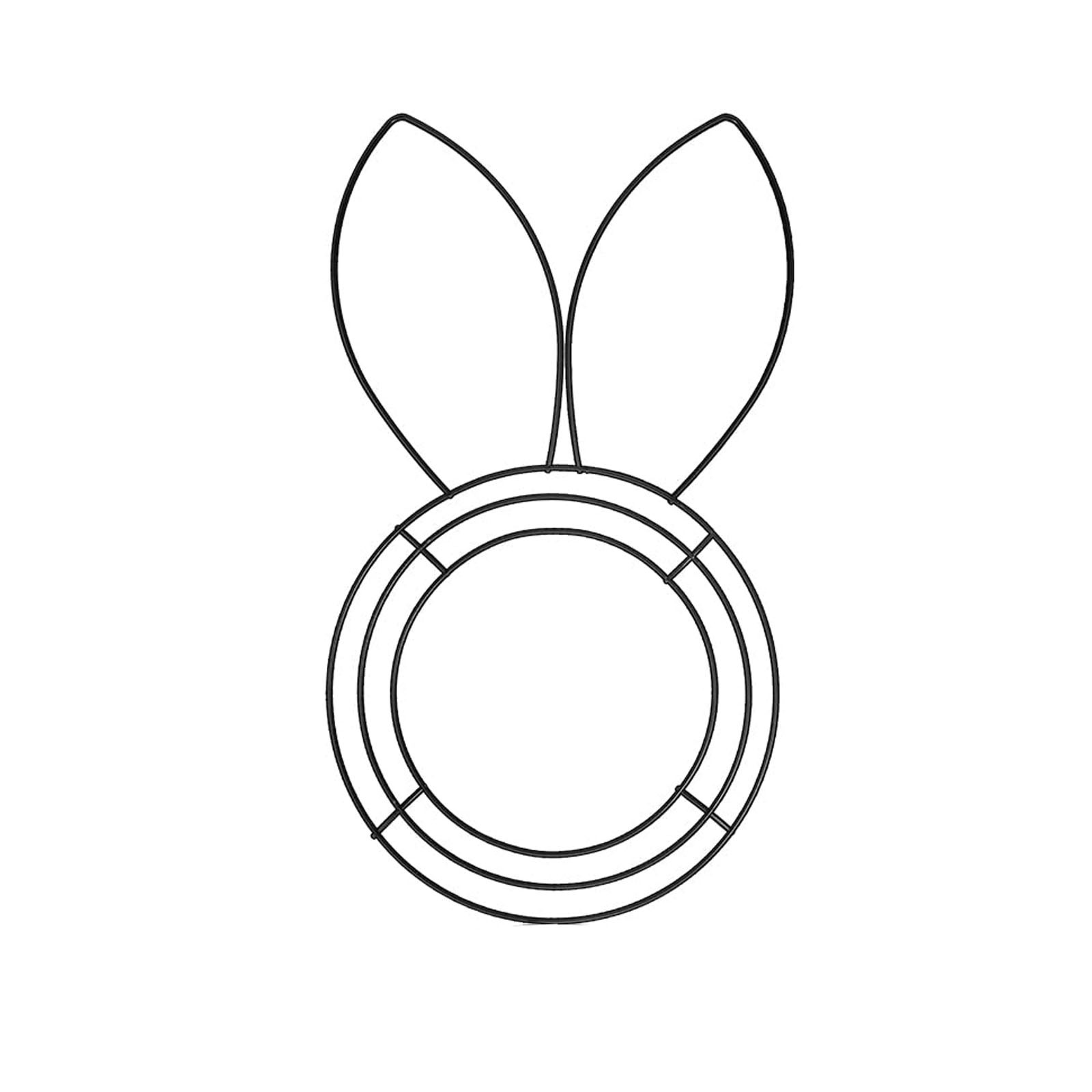 Пасхальный кролик в форме пров – обзор и цена Wreath Form Wire
