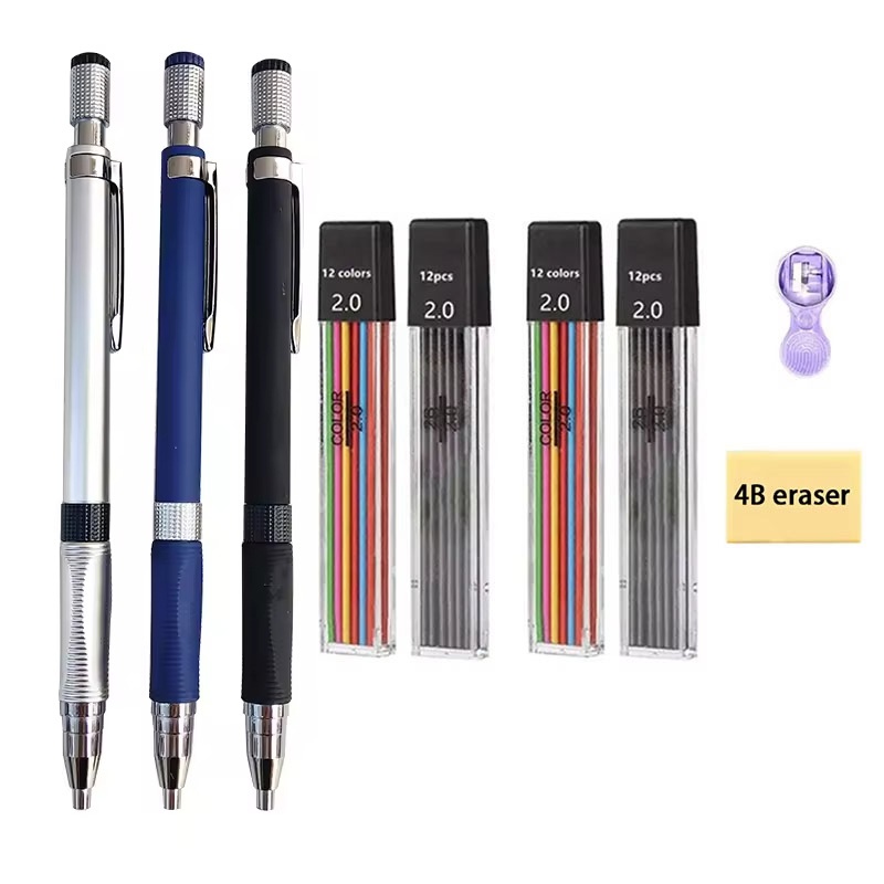 Набор механических карандашей  – обзор и цена Staedtler Pencil Lumocolor