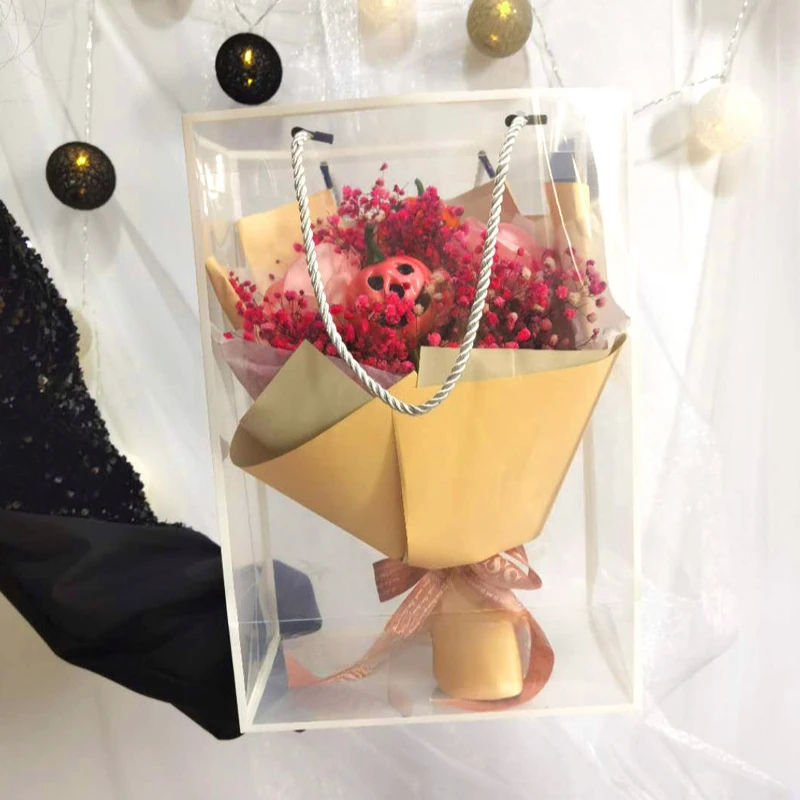 Прозрачные пластиковые пакеты  – обзор и цена Florist Supply House