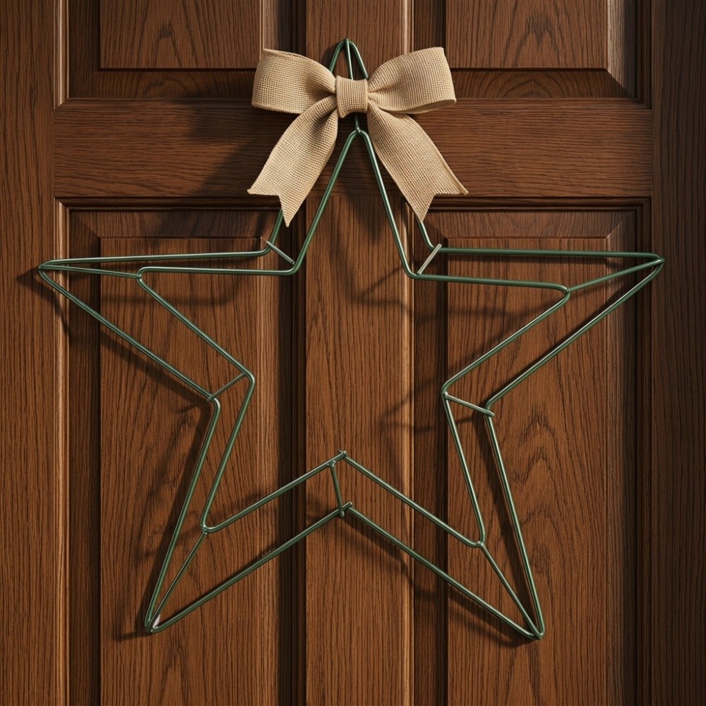 Праздничный металлический карк – обзор и цена Wreath Form Wire