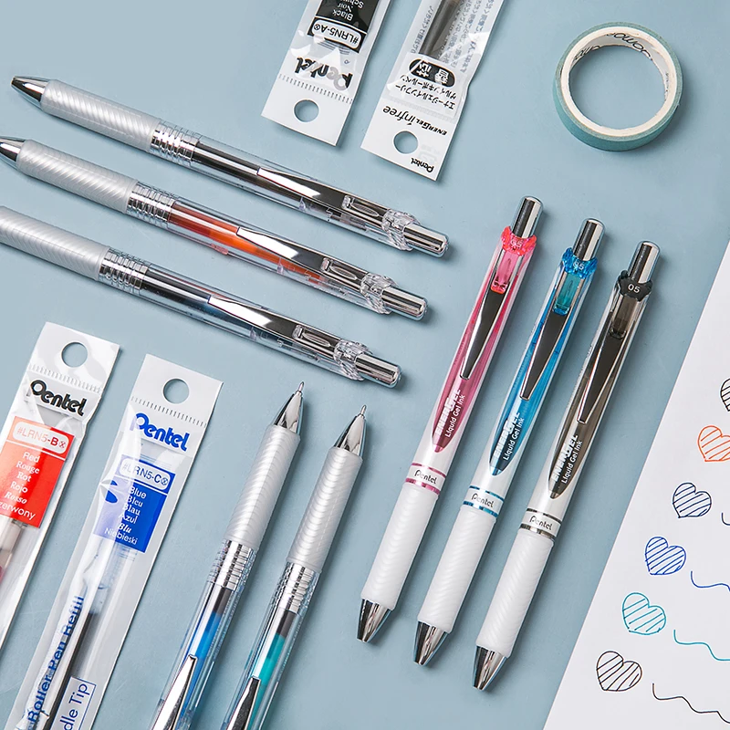 Япония Limit Clear Edition Pen – обзор и цена Pentel Pen Energel